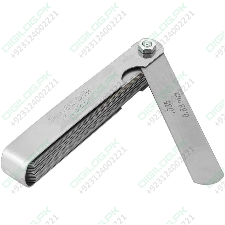 Rangefinder Feeler Gauge 0.04–0.88mm 32 Blades |