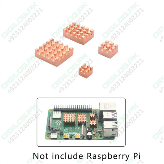 Raspberry Pi 4 Model b Heatsink Metal Copper Passive