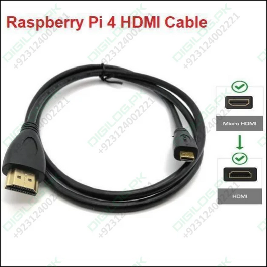 Raspberry Pi 4 Hdmi Cable