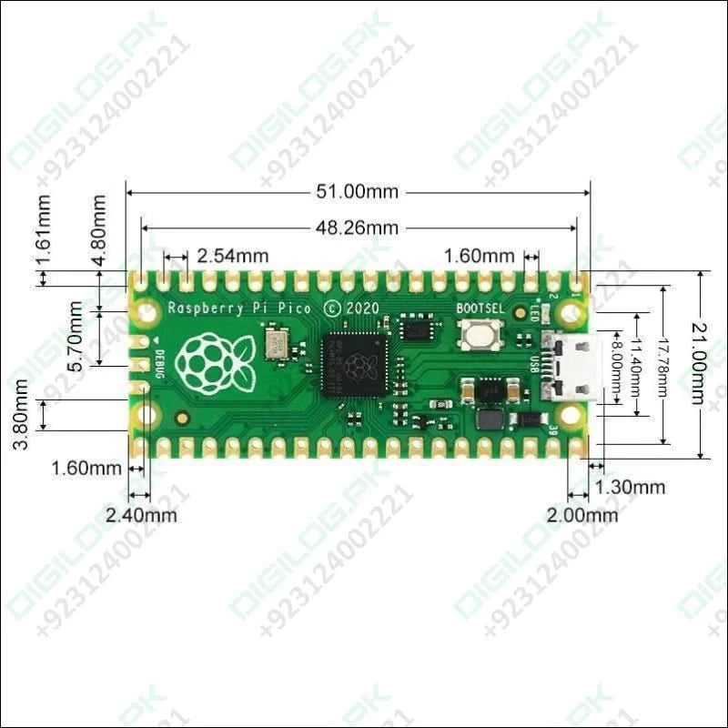 Raspberry Pi Pico Rp2040 Cheap Price In Pakistan