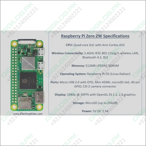 Raspberry Pi Zero 2 W In Pakistan