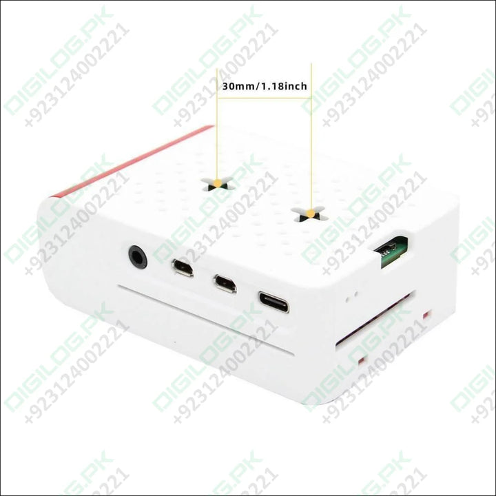 Raspberry Pi 4 Case With Fan Fitting Casing Cover