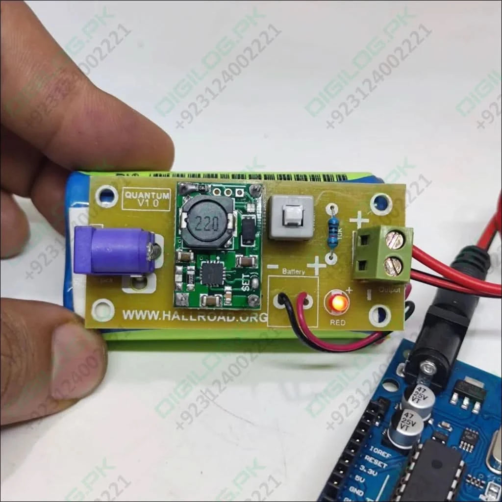Rechargeable Battery Pack For Arduino And Robot Power Supply With Charger