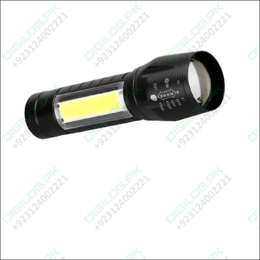 Rechargeable Cob Light Flashlight