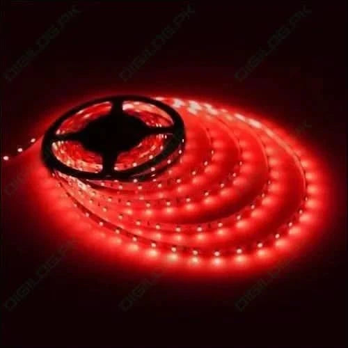 Red Color 5v Dc Strip Light Rolls 5 Meter Each