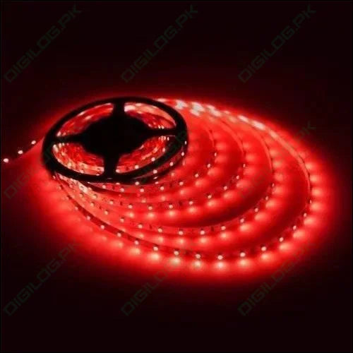 Red Color 5v Dc Strip Light Rolls 5 Meter Each