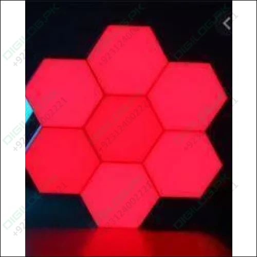 Red Touch Light Wall Mount Magnetic Modular - Digilog.pk
