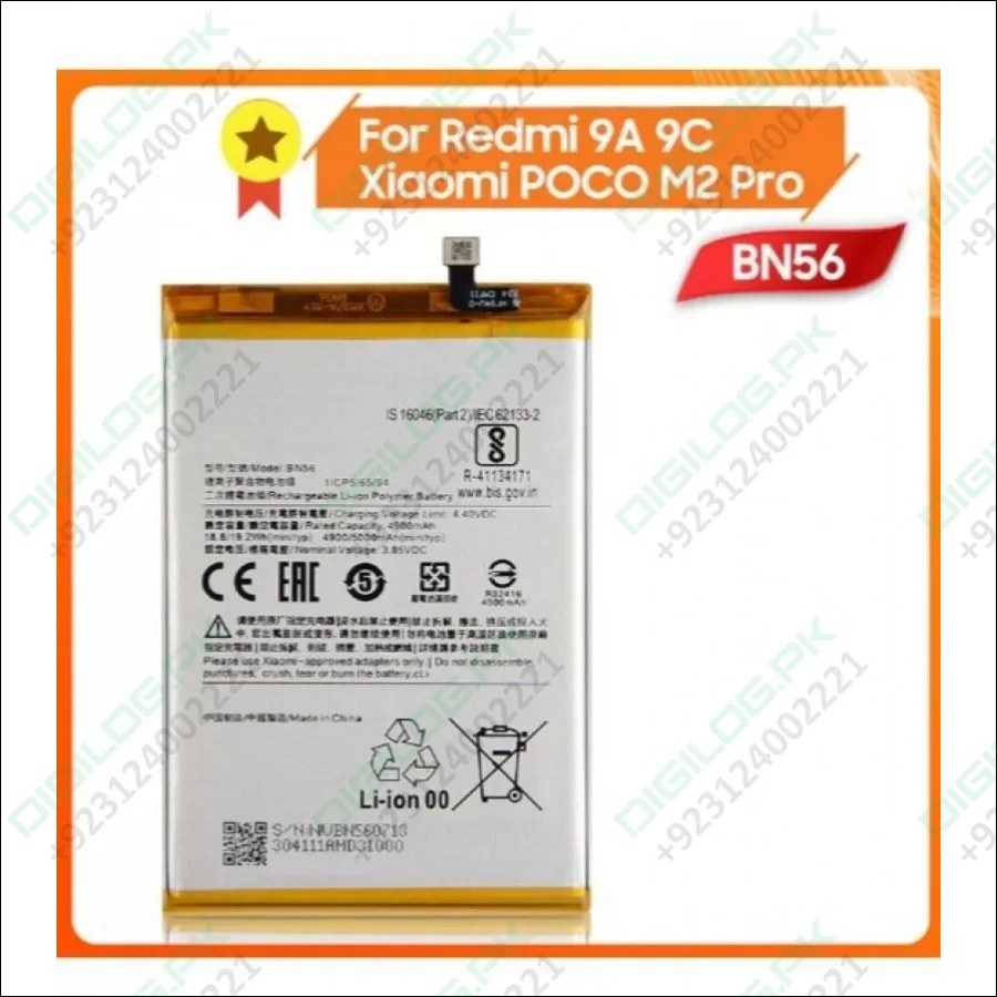 Original Xiaomi Redmi 9a 9c Poco M2 Pro Battery Replacement