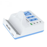 RELIFE RL-309H 72W QC & PD Fast Charging Station with 15W Wireless Charger & Phone Stand