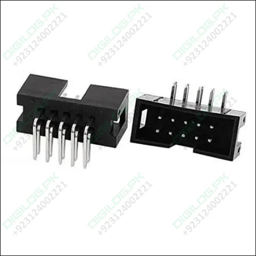 10 pin 2.54mm FRC Male Right Angle Connector IDE