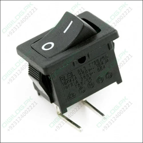 Rocker Switch - SPST Right Angle