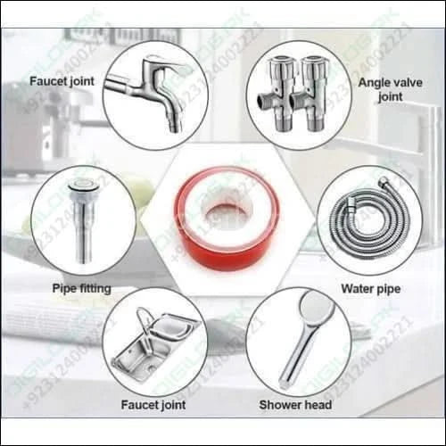 Rubber Water Pipe Faucet Waterproof Leakproof 10m Tape