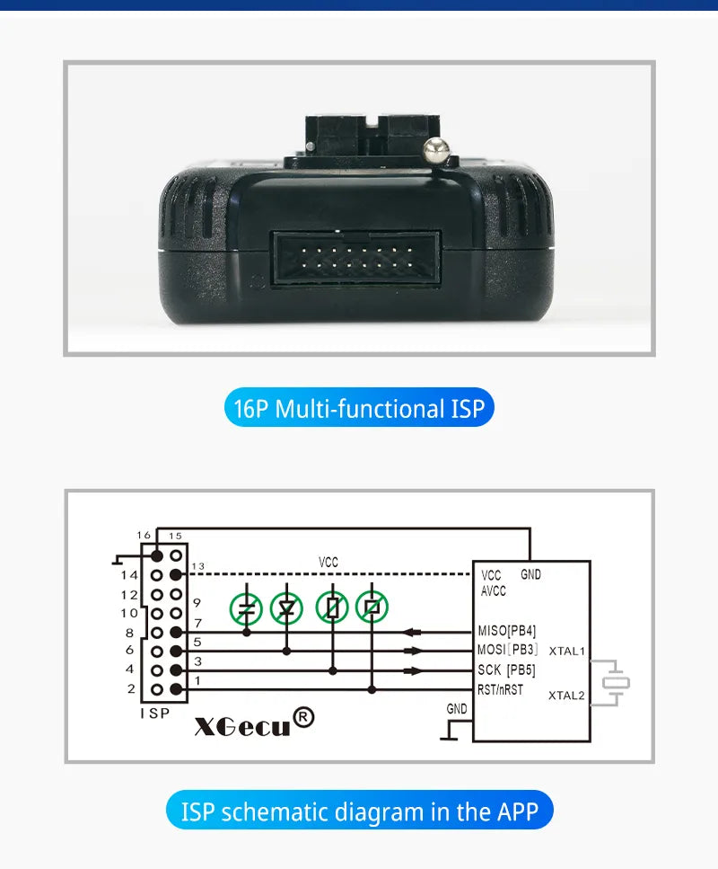 T48 Universal Programmer (tl866-3g) Support 34600+ Ics For