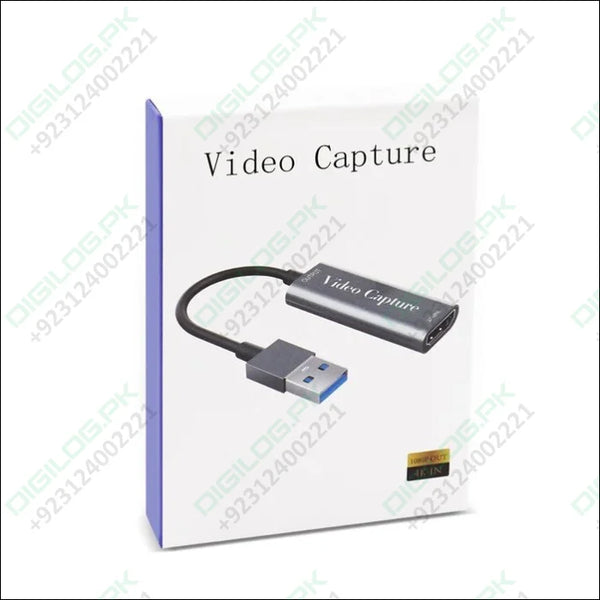 Portable HD 1080P HDMI-compatible Video Capture Card USB 3.0 4K Video