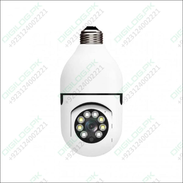 Camera V380 Pro E27 360 Degree Led Light 1080p Wireless