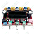 Copy Xh-m139 Tpa3116d2 2x 50w + 100w 2.1 Channel Digital Subwoofer Power Amplifier Board Tpa3116*2 3 Channels Dc 12-24v