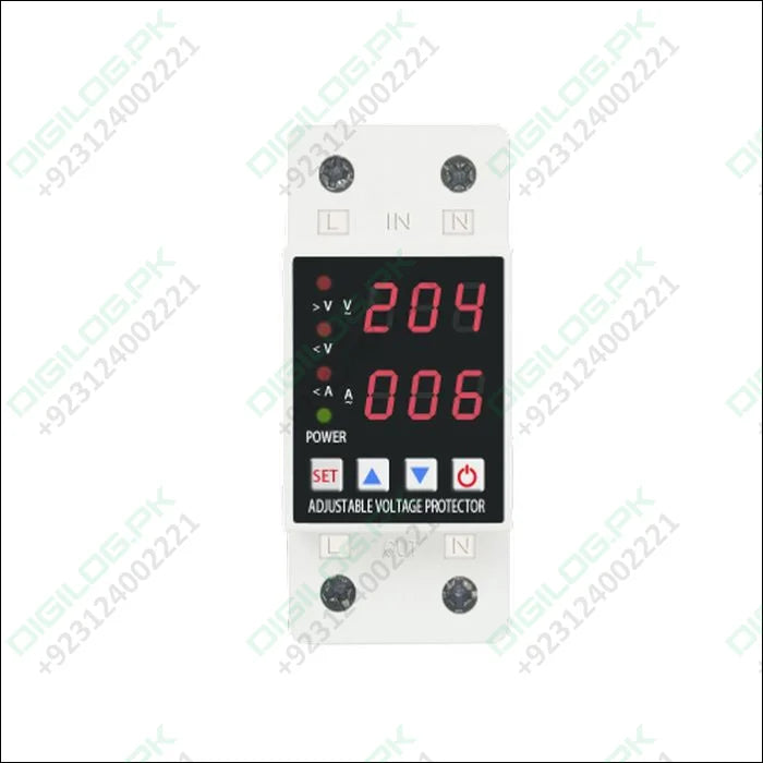 Dual Display Adjustable Over Voltage Current And Under