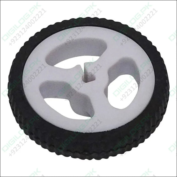 D-hole Rubber Wheel Suitable for N20 Motor D Shaft Tire Car Robot DIY