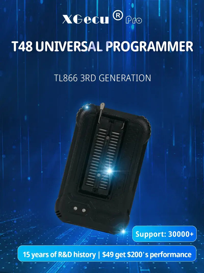 T48 Universal Programmer (tl866-3g) Support 34600+ Ics For