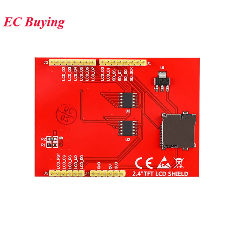 Arduino Uno 2.4 Inch Tft Lcd Shield