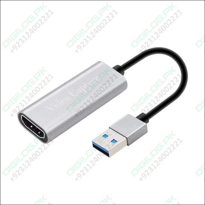 Portable HD 1080P HDMI-compatible Video Capture Card USB 3.0 4K Video