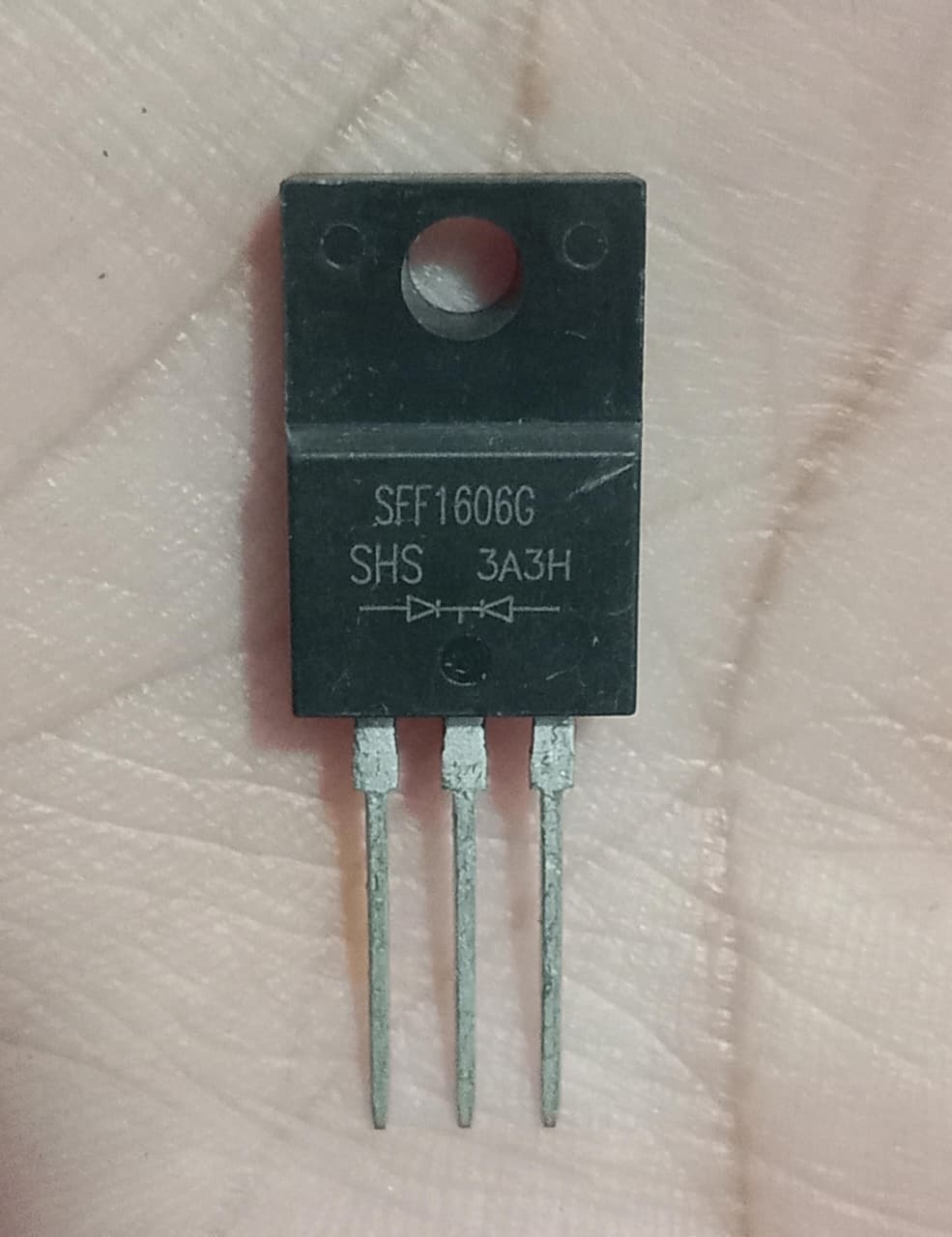 SFF1606G Super Fast Rectifier Diode Array (TO-220F, Isolated)
