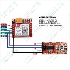 Sim800l Gsm Module Micro Sim Card Board