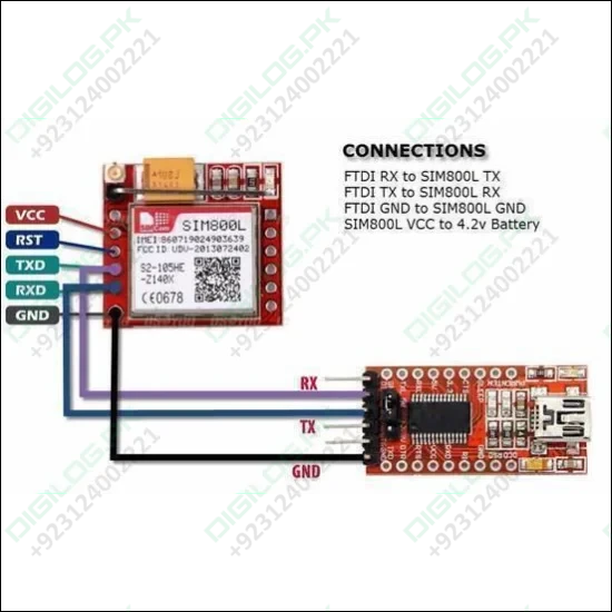 Sim800l Gsm Module Micro Sim Card Board