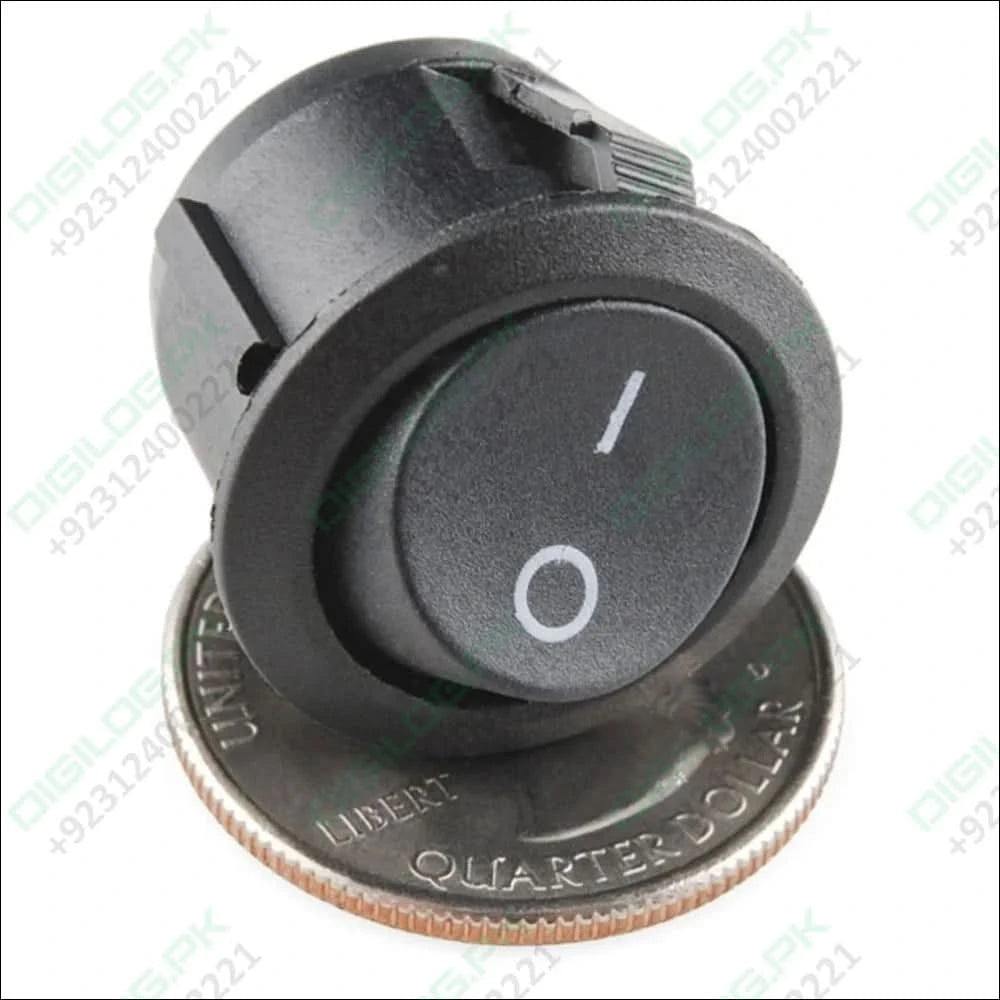 Kcd-107 Spst Round Rocker Switch Button