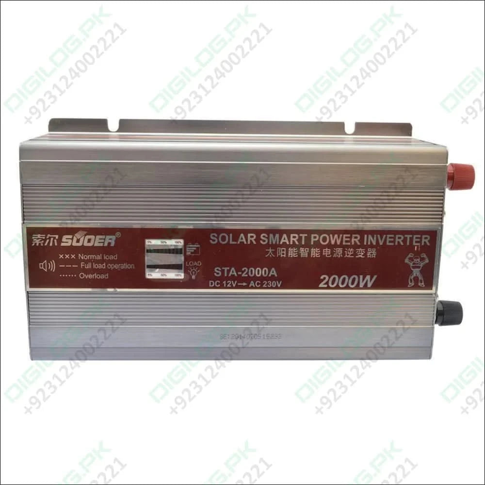 Sta - 2000a Suoer 2000w 12v 220v Solar Power Inverter