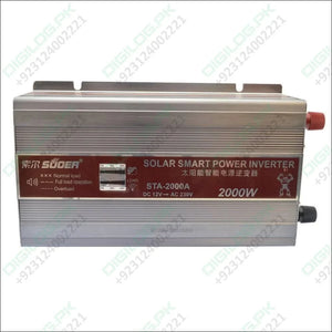 Sta - 2000a Suoer 2000w 12v 220v Solar Power Inverter