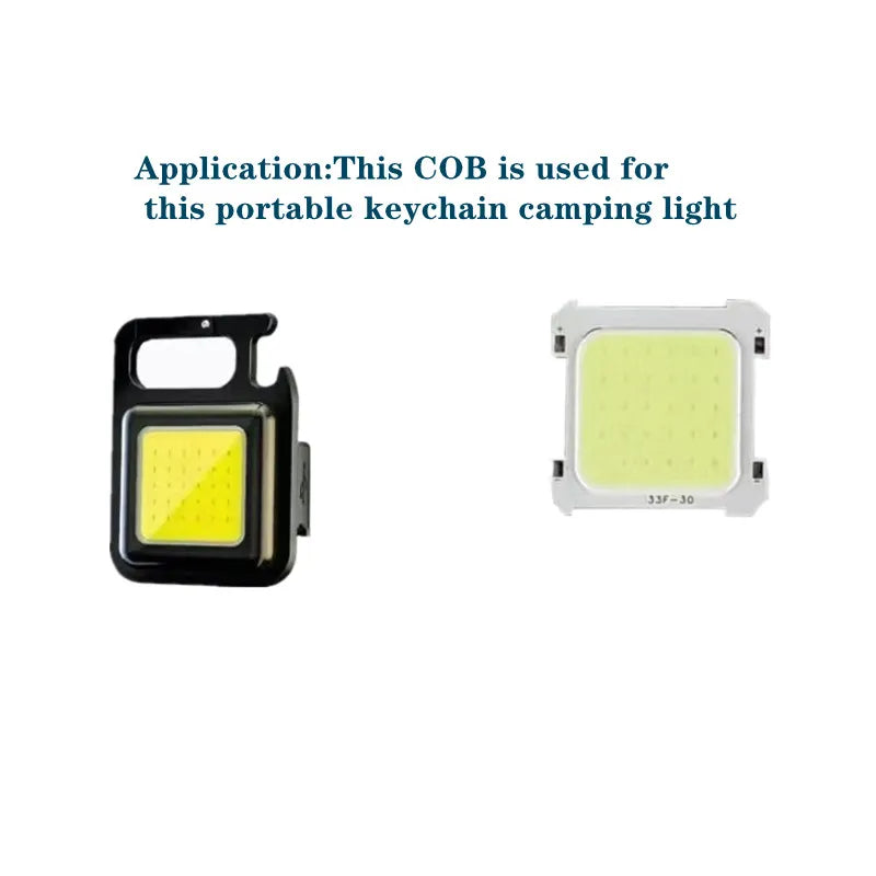 Led Cob Chip For Usb Portable Mini Keychain Camping Light