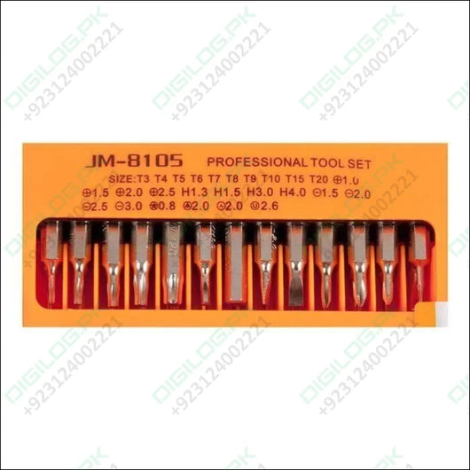 Jakemy Jm-8105 27 In 1 Screwdriver Kit