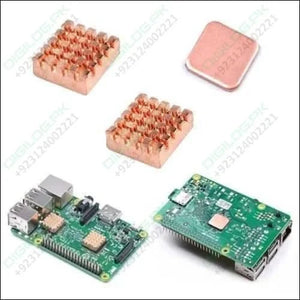 Self Adhesive Pure Copper Heat Sink For Raspberry Pi 3 B +