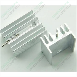 Silver Aluminium To 220 Heat Sink With Screw