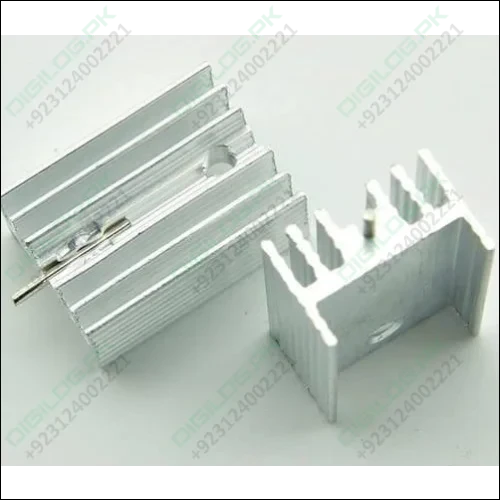 Silver Aluminium To 220 Heat Sink With Screw