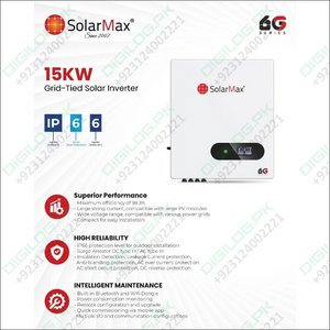 Solar Max SM-15K-6G3P (Three Phase) inverter in Pakistan