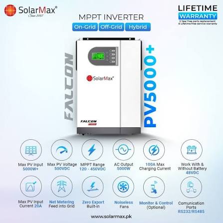 Solarmax Falcon PV5000 4kW Solar WiFi Dongle - Real-Time Solar Monitoring