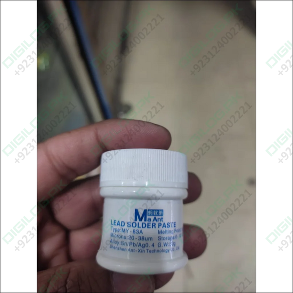 Solder Paste (183°C) MaAnt Model MY-83A Weight 50g