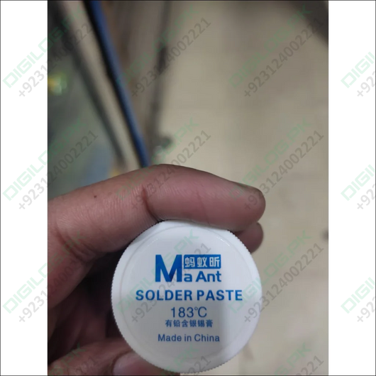 Solder Paste (183°C) MaAnt Model MY-83A Weight 50g