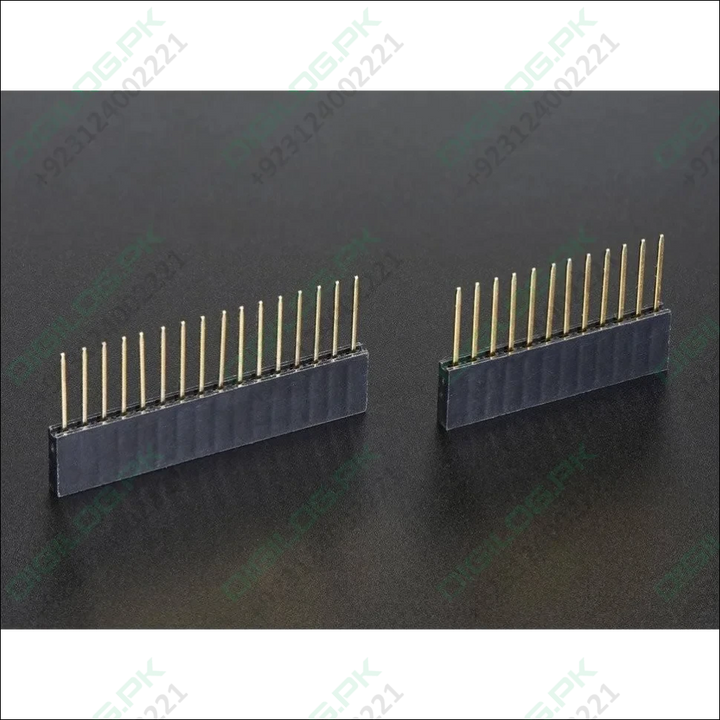 Stackable Arduino Female Header Strip for Projects - Digilog.pk