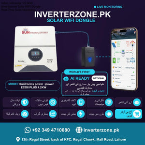 Suntronics power  ipower ECOII PLUS 4.2KW Inverterzone Regular Solar WiFi Dongle - Real-Time Solar Monitoring