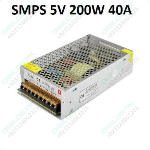 New 5v 40a 200w Switching Power Supply Smps