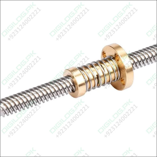 T8 Anti Backlash Spring Loaded Nut For Cnc 8mm Threaded Rod