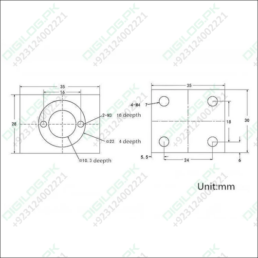 Black/gray T8 Aluminum Screw Conversion Nut Seat For 3d