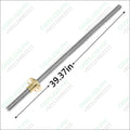T8 T8x2 Lead Screw 1000mm 8mm Pitch 2mm Stainless Steel Rod