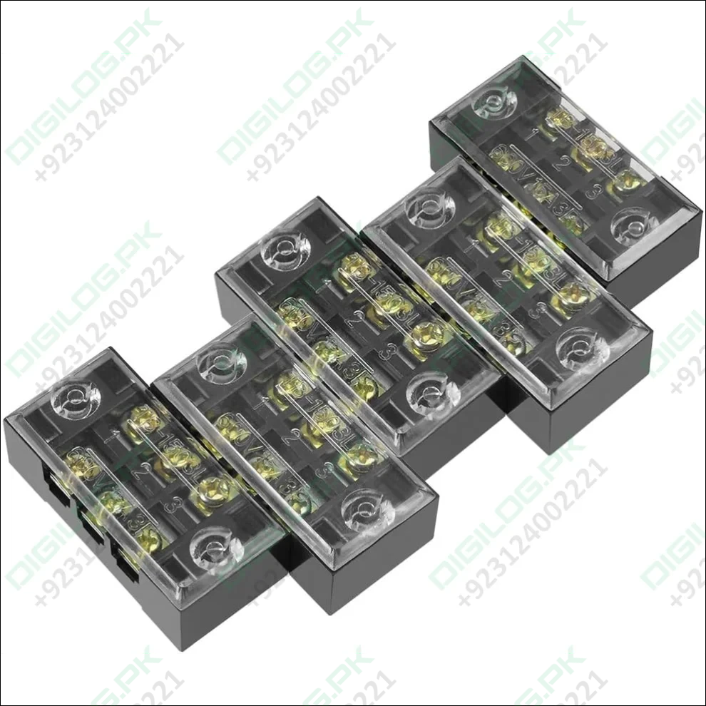 TB-1503L - 3 Terminal 600V 15A 3P Terminal Block Connector In Pakistan