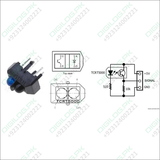 Tcrt5000 Reflective Ir Sensor In Pakistan