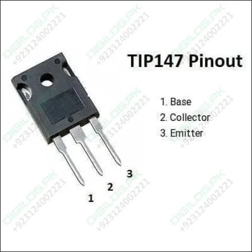 TIP147 PNP Power Transistor - Digilog.pk