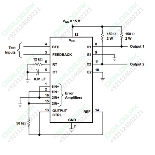 Tl494 Tl494c Sop-16 Pwm Controller